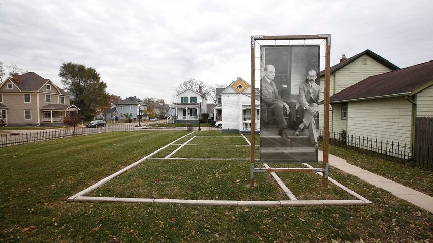 Wright Brothers remain larger than life through art installation