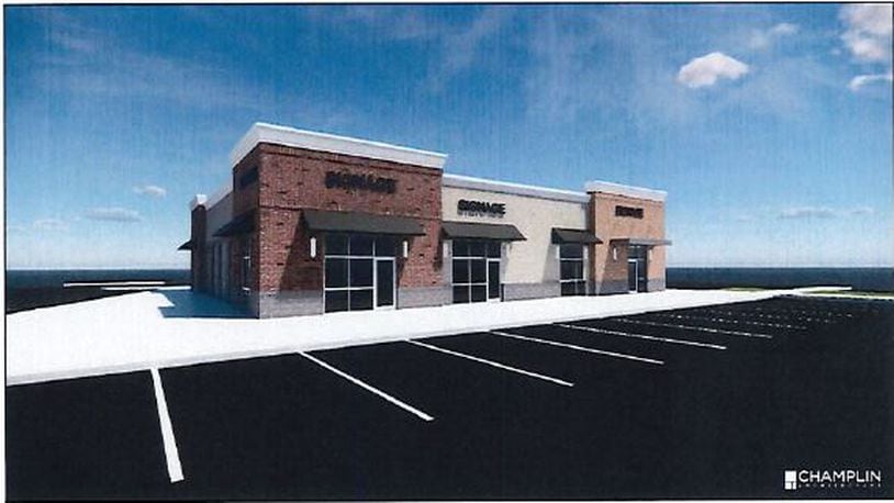 Springboro City Council recently approved the footprint and elevation for a new 6,000 square-foot building at the city's Wright Station development downtown. The new building will be able to accommodate two to three office/retail tenants. CONTRIBUTED/CITY OF SPRINGBORO