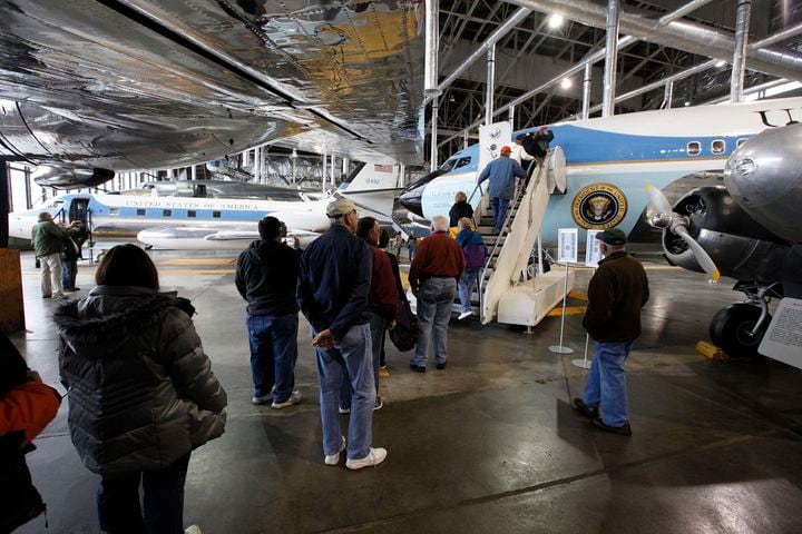Kenndy Plane Draws Visitors