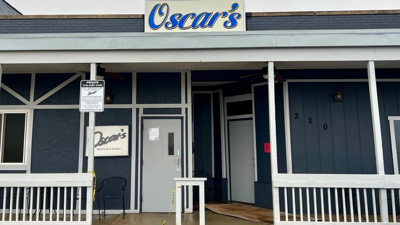 Oscar's Bar & Grill, located at 320 N. Dixie Drive, has been condemned by the city of Vandalia. AIMEE HANCOCK/STAFF