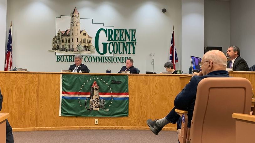 Greene County commission meeting
