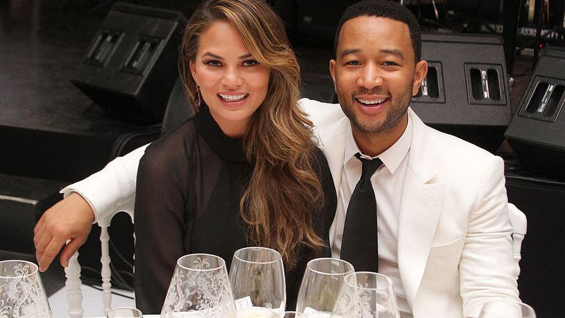 Springfield native John Legend and his wife, Chrissy Teigen, starred in a Super Bowl commercial Sunday. (FILE PHOTO BY ANDREW GOODMAN/GETTY IMAGES FOR CELEBRITY FIGHT NIGHT)