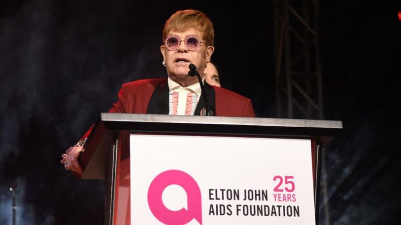 Elton John's charitable organization donated $5,000 to the Leon Russell Monument Fund.