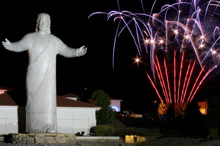 Jesus Statue Dedication at Solid Rock Church