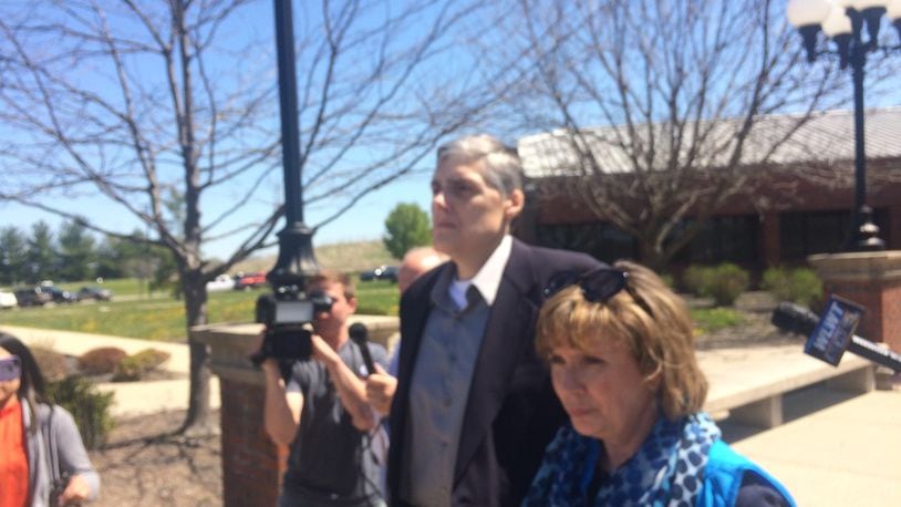 Jim Barton was released from Warren County Jail Friday afternoon. ANDY SEDLAK / STAFF