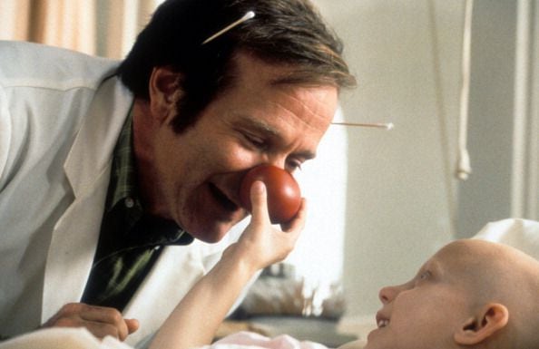 Robin Williams played Patch Adams in Patch Adams (1998)