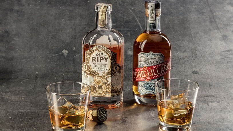 The Whiskey Barons Collection set out to resurrect brands that long ago disappeared, including Old Ripy and Bond & Lillard. (Styling by Mark Graham.) (Zbigniew Bzdak/Chicago Tribune/TNS)