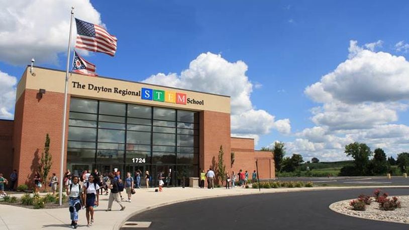 Located in Kettering, the Dayton Regional STEM School serves over 625 students in grades 6-12 from over 30 districts in seven counties. CONTRIBUTED.