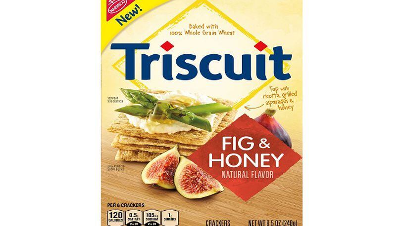 New Fig and Honey Triscuits. (Nabisco)