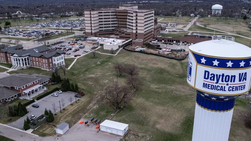 The Dayton VA main Medical Center was built in 1991 on 207 acres. JIM NOELKER/STAFF
