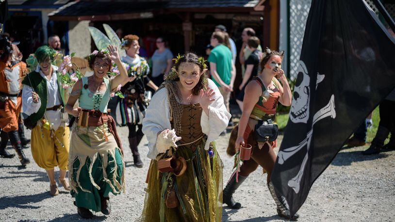 The Ohio Renaissance Festival runs Saturdays, Sundays, and Labor Day Monday from Sept. 4 through Oct. 31. This festival will transport you back to the 16th Century in an English village with knights, jousts, swordsmen, pirates, nobles, peasants and jugglers walking past you in timely costumes. TOM GILLIAM / CONTRIBUTING PHOTOGRAPHER