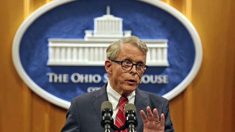 Gov. Mike DeWine. BROOKE LAVALLEY/THE COLUMBUS DISPATCH
