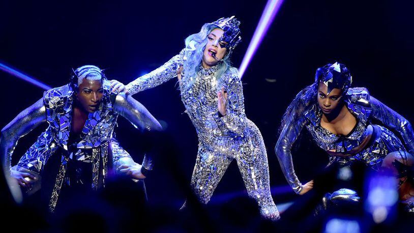 FILE PHOTO: Lady Gaga performs onstage during AT&T TV Super Saturday Night at Meridian at Island Gardens on February 01, 2020, in Miami, Florida. She hit a more intimate stage Saturday, April 19 for the "One World: Together at home" concert, where she was joined by a host of entertainers performing remotely.