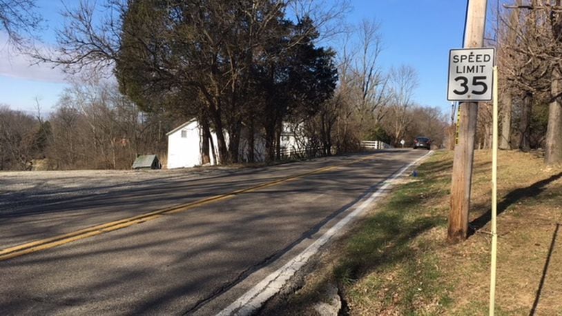 Fishburg Road will be closed from Aaron Lane west to Endicott Road in order to realign the roadway profile to provide better vehicle sight distance, according to the city of Huber Heights. CARLY REIS / STAFF