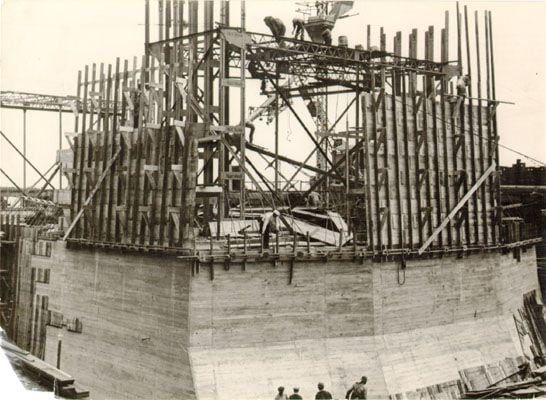 Just Underway: The early years of the Golden Gate Bridge construction