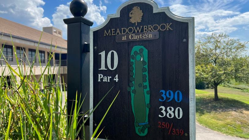 The Meadowbrook at Clayton golf club is open to the public for golf outings and private gatherings. AIMEE HANCOCK/STAFF