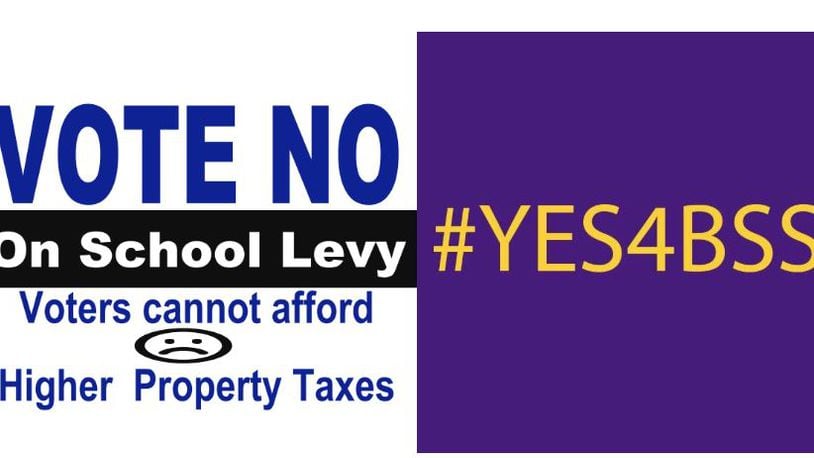 Campaigns for and against the proposed replacement levy are underway in the Sugarcreek-Bellbrook school district.