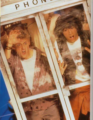 Bill and Ted from "Bill and Ted's Excellent Adventure"