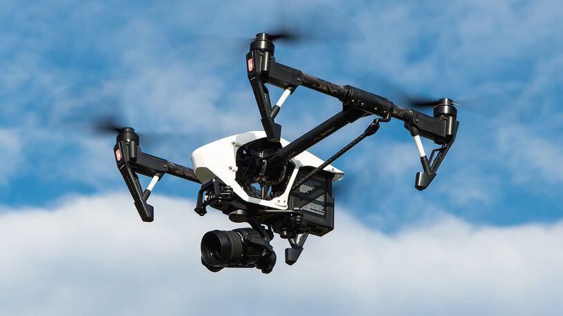 Stock photo of a drone.