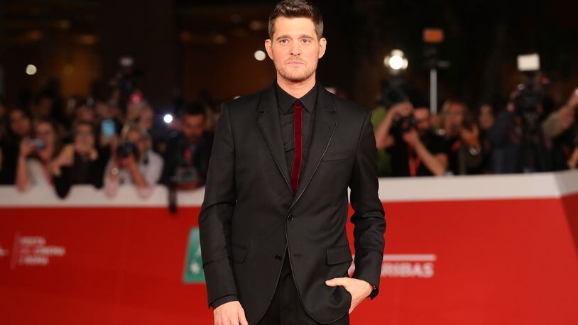 ROME, ITALY - OCTOBER 14: Michael Buble walks a red carpet for 'Tour Stop 148' during the 11th Rome Film Festival at Auditorium Parco Della Musica on October 14, 2016 in Rome, Italy. Buble and his wife, Luisana Lopilato, announced Nov. 4 that their 3-year-old son Noah has cancer. (Photo by Vittorio Zunino Celotto/Getty Images)