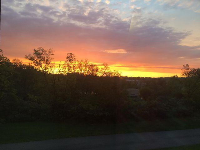 Tuesday sunrise over the Miami Valley