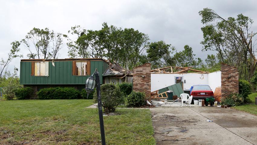 PHOTOS: What Butler Twp. neighborhood looks like 2 weeks after tornado