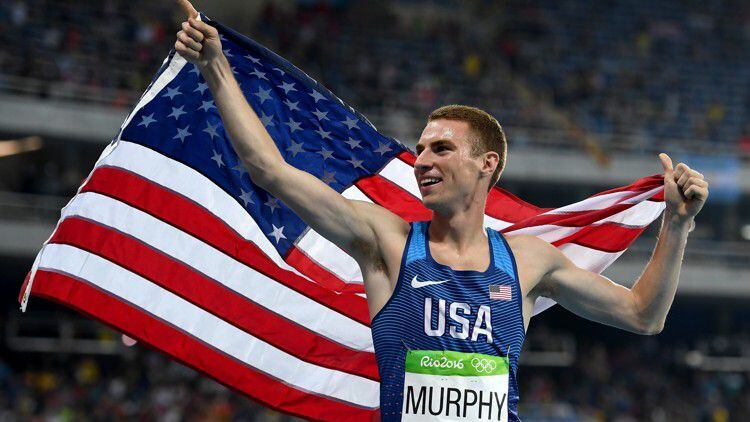 Olympic bronze medalist Clayton Murphy honored today by hometown