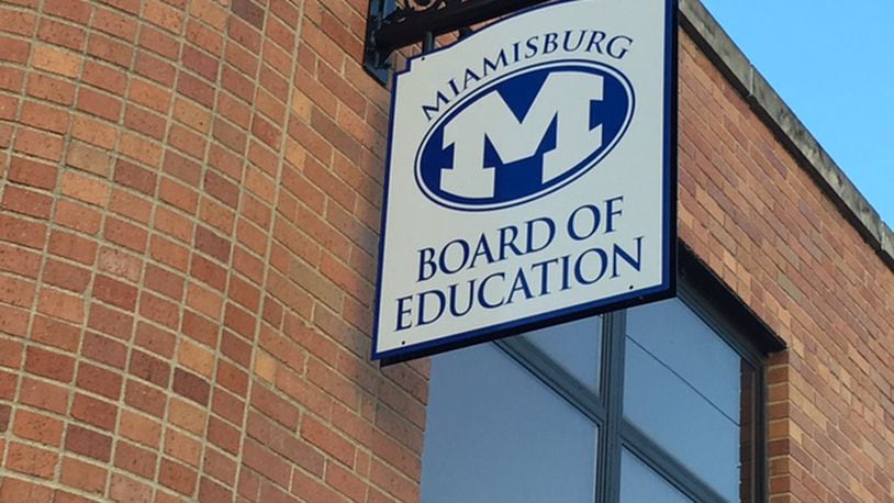 The Miamisburg City School District Board of Education evaluated Superintendent David Vail in December. NICK BLIZZARD/STAFF