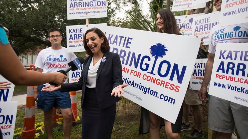 South Carolina congressional candidate Katie Arrington is in the hospital with serious injuries after being involved in a fatal car wreck Friday night.