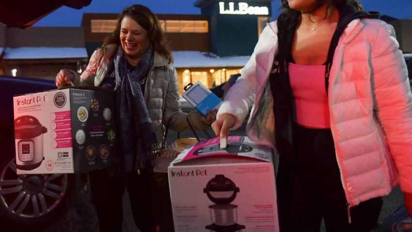Photos: Shoppers turn out in force for Black Friday