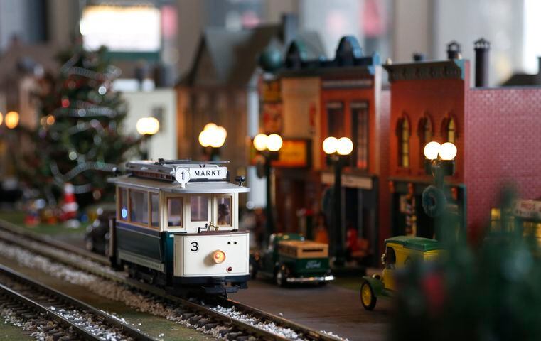 Virginia Kettering holiday model train