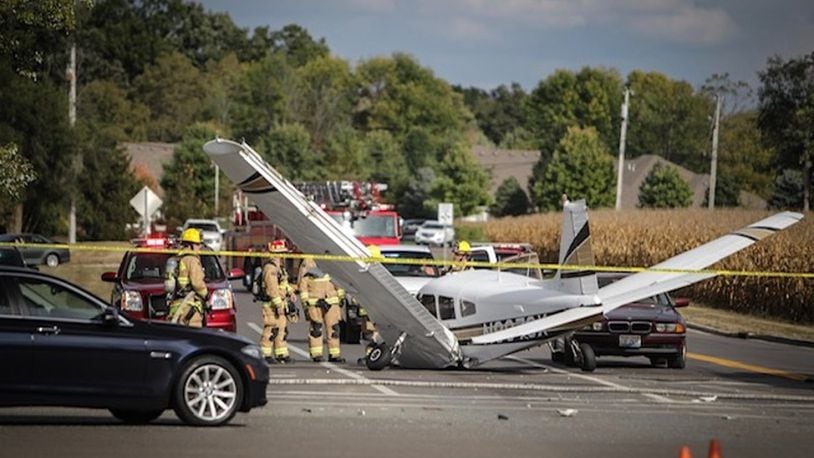 The National Transportation Safety Board determined the plane crash in the area of Spring Valley Pike and Yankee Street in October 2019 was the result of a gas tank running out of fuel.