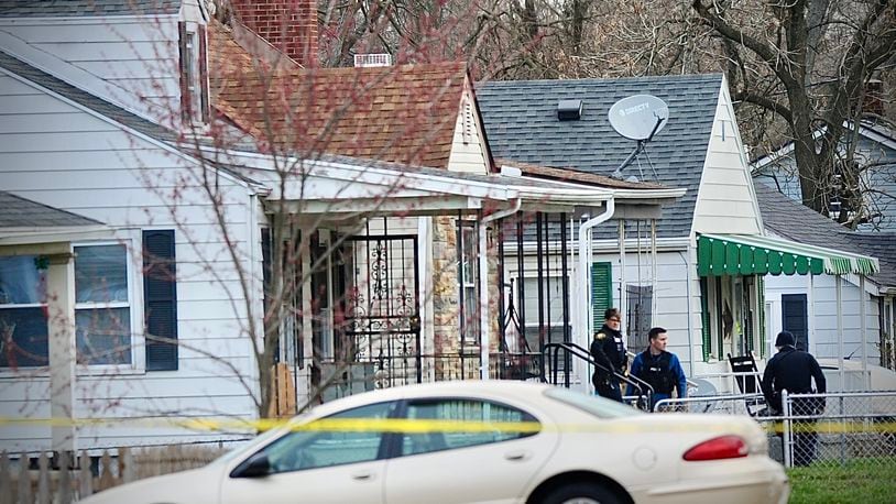 At least two people were detained after a shooting prompted SWAT to respond to a Riverside house early Friday, March 25, 2022. MARSHALL GORBY / STAFF