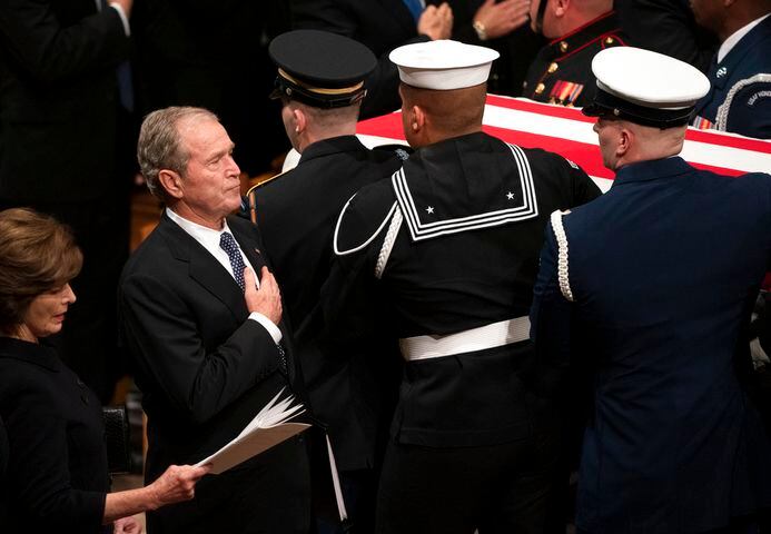 Photos: President George H.W. Bush state funeral service