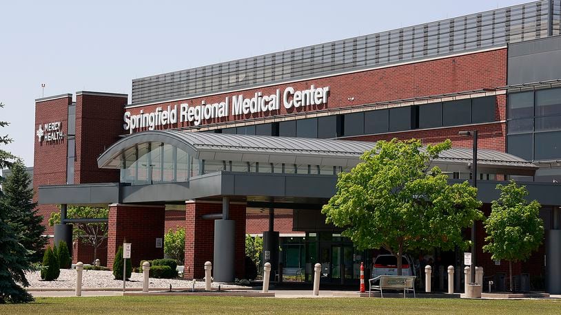 Mercy Health's Springfield Regional Medical Center June 2, 2023. BILL LACKEY/STAFF
