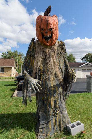 PHOTOS: Larger than life Halloween decorations in downtown Fairborn