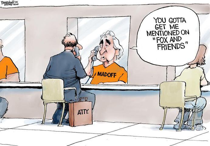 Week in cartoons: Bloomberg, Barr, pardons and more