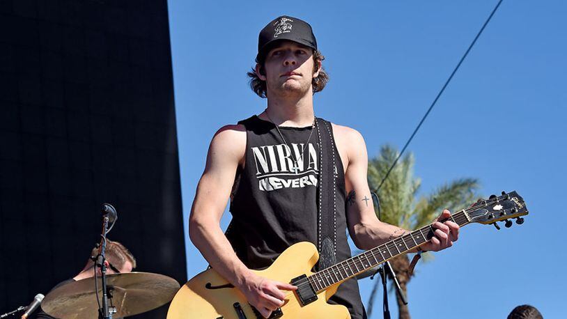 INDIO, CA - APRIL 29:  Musician Tucker Beathard performs on the Toyota Mane Stage during day 2 of 2017 Stagecoach California's Country Music Festival at the Empire Polo Club on April 29, 2017 in Indio, California.  (Photo by Kevin Winter/Getty Images for Stagecoach)
