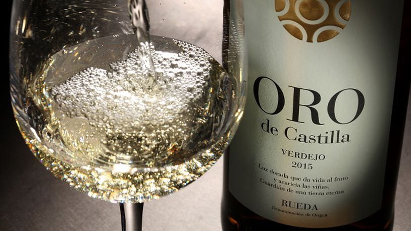 Oro de Castilla Verdejo is a good option among Rueda wines. Expect tropical fruits, citrus and floral notes that give way to minerality and a pleasing salinity. (Michael Tercha/Chicago Tribune/TNS)