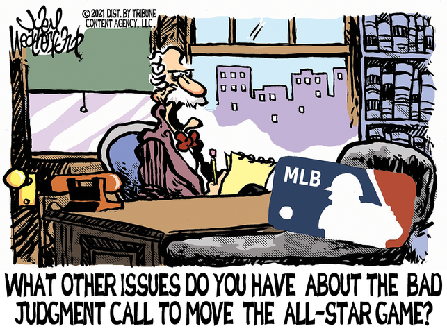 Week in cartoons:  MLB All-Star game, Matt Gaetz and more