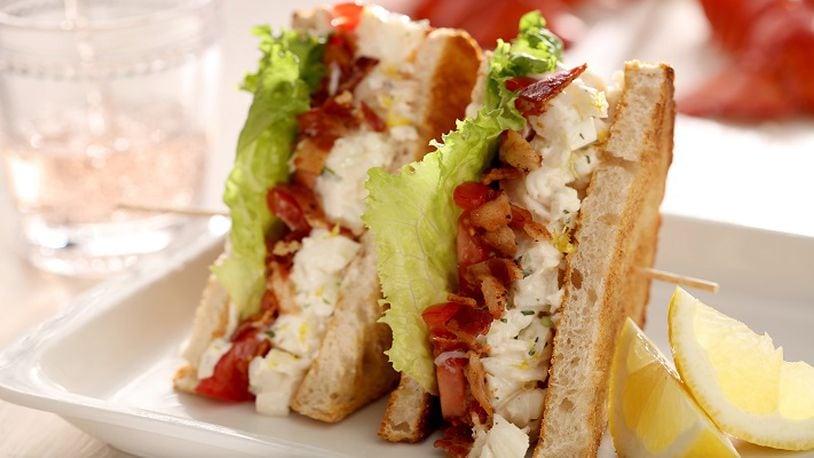 Take the perfect sandwich even further: Add lobster. This BLT variation from "Soup Nights," by Betty Rosbottom, dresses lobster chunks in a lemon zest and tarragon mayo. (Food styling by Mark Graham.) (Michael Tercha/Chicago Tribune/TNS)