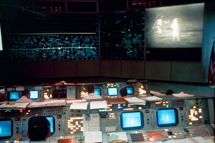 Apollo 11 mission control rebuilt for 50th anniversary of moon landing