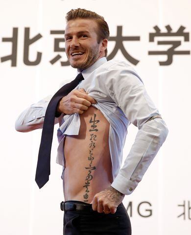Honorable mention: David Beckham