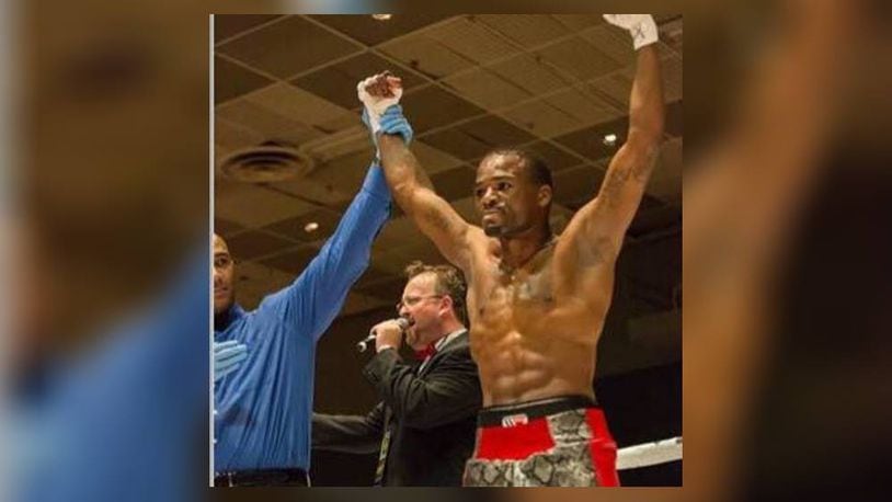 Jeff Camp after a quick knockout victory in 2016. CONTRIBUTED