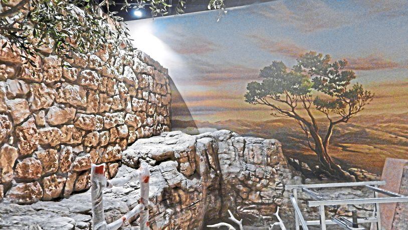 On the Museum of the Bible&apos;s narrative floor, character actors in period costume will guide visitors through a life-size depiction of Nazareth in Biblical times. Meant for quiet reflection, this area depicts the Sea of Galilee as it would have looked in Christ&apos;s lifetime. (Tracie Mauriello/Pittsburgh Post-Gazette/TNS)