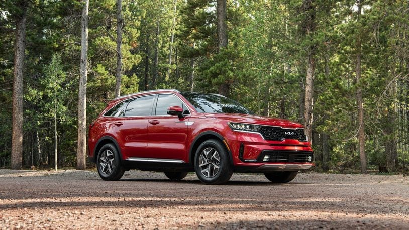 The 2022 Sorento Hybrid's exterior remains modern but also stands out from a crowded field of competitors. Contributed photo by Kia