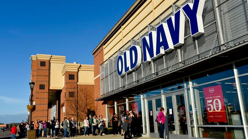 Old Navy is renovating 300 stores by the end of 2018. NICK GRAHAM/STAFF