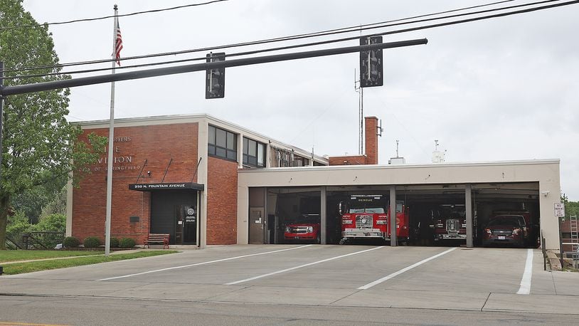 Springfield Fire Station One is headquarters for the Springfield Fire Rescue Division. BILL LACKEY/STAFF
