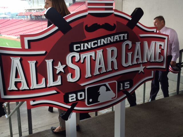 Cincinnati Reds unveiled 2015 All Star Game Logo