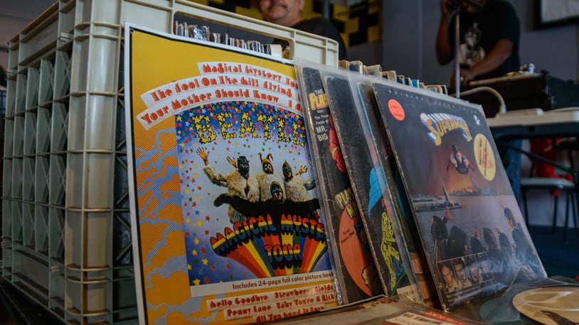 The Dayton Record Fair, presented by Skeleton Dust Records and Cincinnati’s Northside Record Fair, is returning to the American Czechoslovakian Club on Saturday, May 20 with thousands of records for music lovers to browse and buy. PHOTO / TOM GILLIAM PHOTOGRAPHY